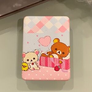 Rilakkuma pocket mirror (design is double sided)